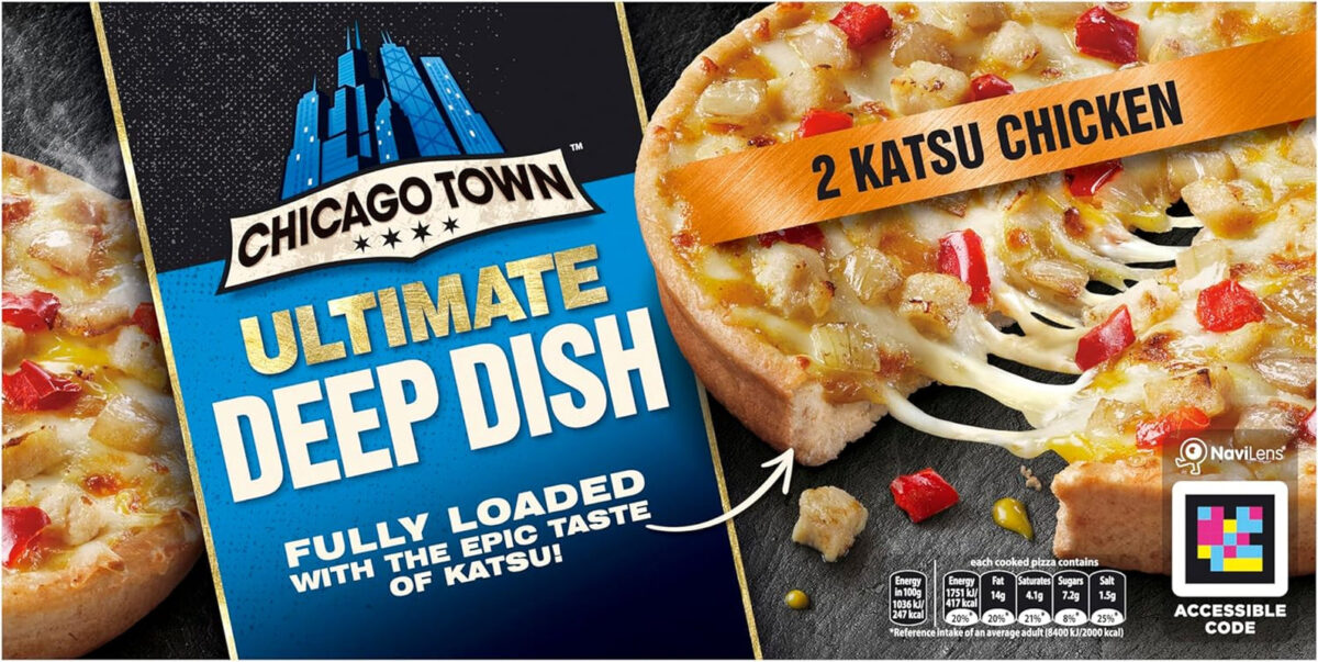 Chicago Town 2 Deep Dish Ultimate Katsu Curry Mini Pizzas 2 X 159G