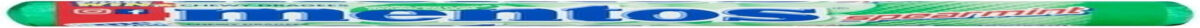 MENTOS SPEARMINT ROLLS 5X38G