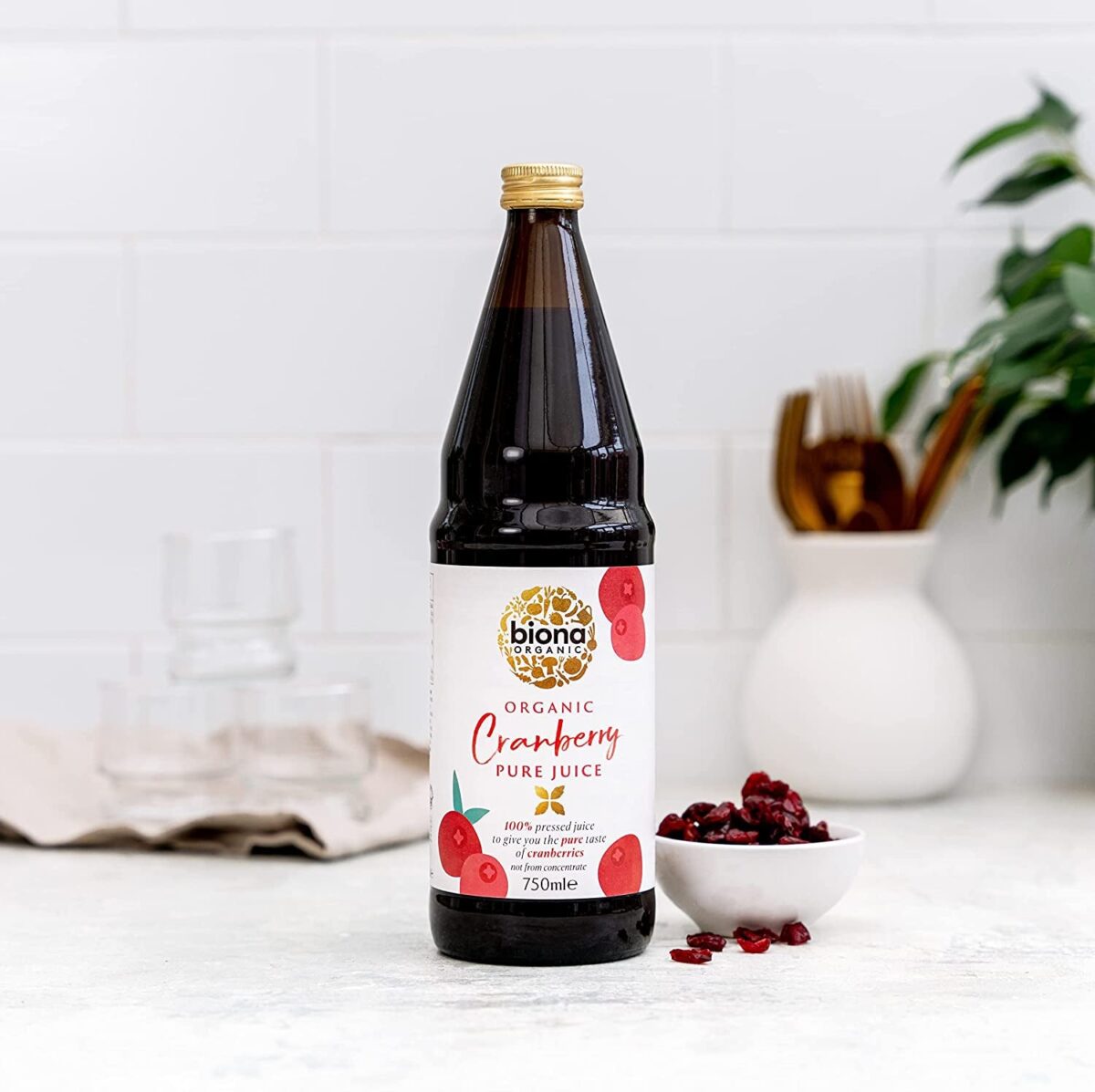 Biona Organic Cranberry Juice, 750Ml