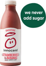 Innocent Strawberries & Bananas Smoothie 750Ml