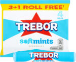 Trebor Softmint Spearmint 4 Roll Multipack, 179 G
