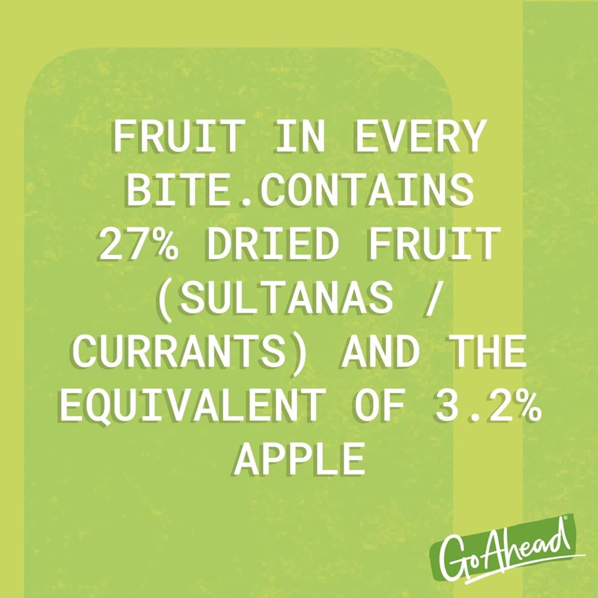 Go Ahead Apple Crispy Fruit Slice Snack Bars, 4 X 44G