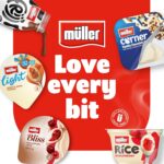 Müller Rice - Strawberry Sauce with Low Fat Creamy Dairy Rice Pudding, 170G (Pack of 1)