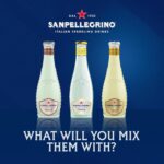 San Pellegrino Italian Sparkling Drinks Citrus Tonic Water Glass 4X200Ml