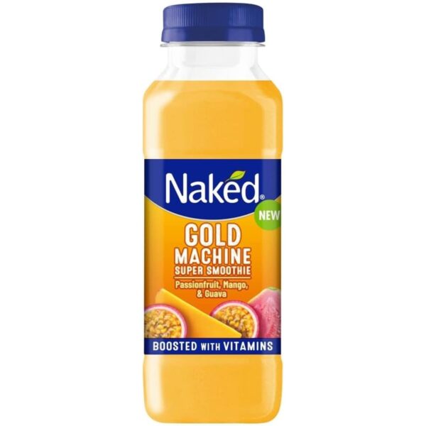 Naked Gold Machine Super Smoothie Passion Fruit, Mango & Guava 300Ml