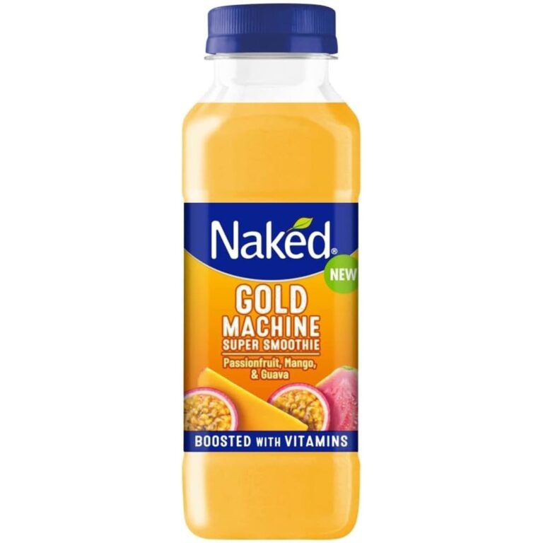 Naked Gold Machine Super Smoothie Passion Fruit, Mango & Guava 300Ml