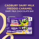 Cadbury Dairy Milk Freddo Caramel Chocolate Bar, 5 X 97.5G
