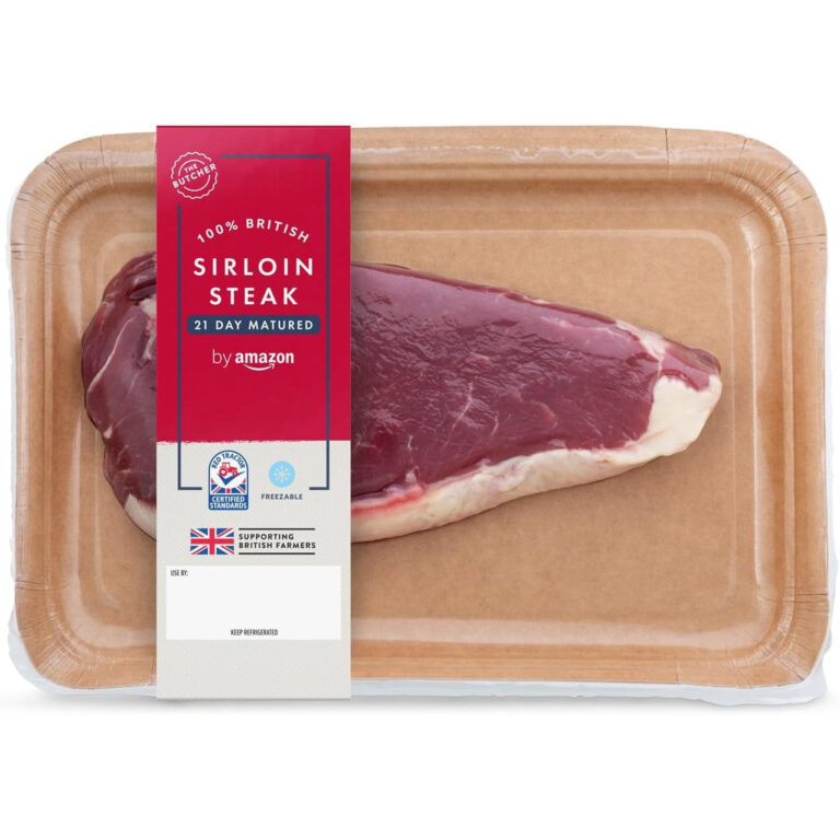 By Amazon British Sirloin Steak (21 Day Matured), 225G