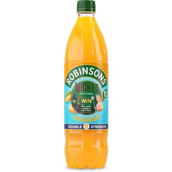Robinsons Fruit Squash - Low Calorie - Double Strength - Orange 750Ml