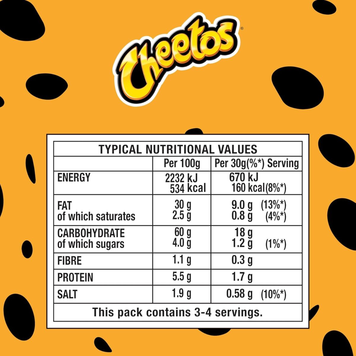 Cheetos Twisted Sweet & Spicy Sharing Bag Crisps 110G