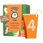Innocent Kids Smoothies Cherries, Strawberries & Apples 4X150Ml