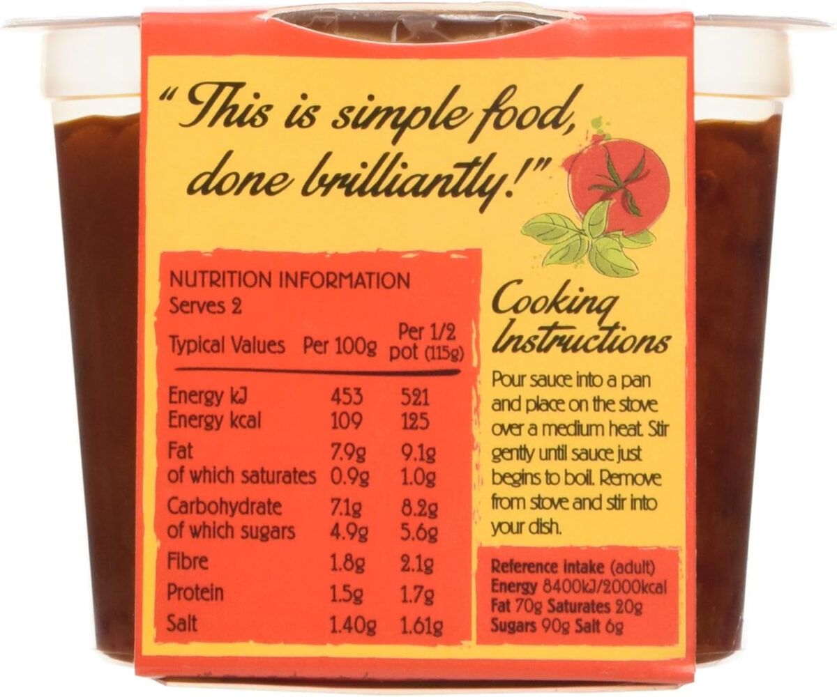 Mattarello by the Fresh Pasta Company Pomodoro and Basilico Sauce 230 G