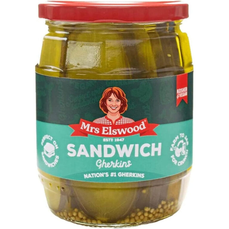 Mrs Elswood Sandwich Gherkins, 540G