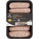 Morrisons the Best Gluten Free 6 Lincolnshire Thick Sausages 400G