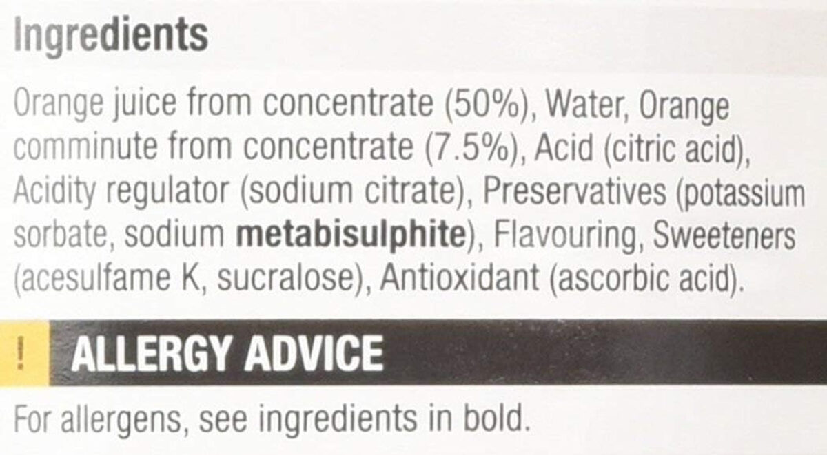 Morrisons No Added Sugar Orange High Juice 1L