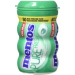 Mentos Pure Fresh Chewing Gum Sugar Free Spearmint, 100G