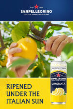 San Pellegrino Italian Sparkling Drinks Tastefully Light Sparkling Lemon Canned Soft Drink 12 X 330Ml | 73K Cals per Can