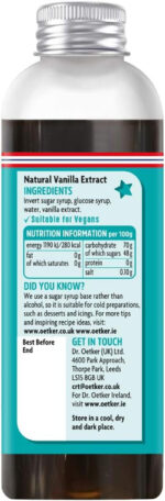 Dr. Oetker Large Madagascan Vanilla Extract, 95Ml