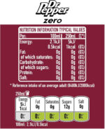 Dr Pepper Zero 2 Litre
