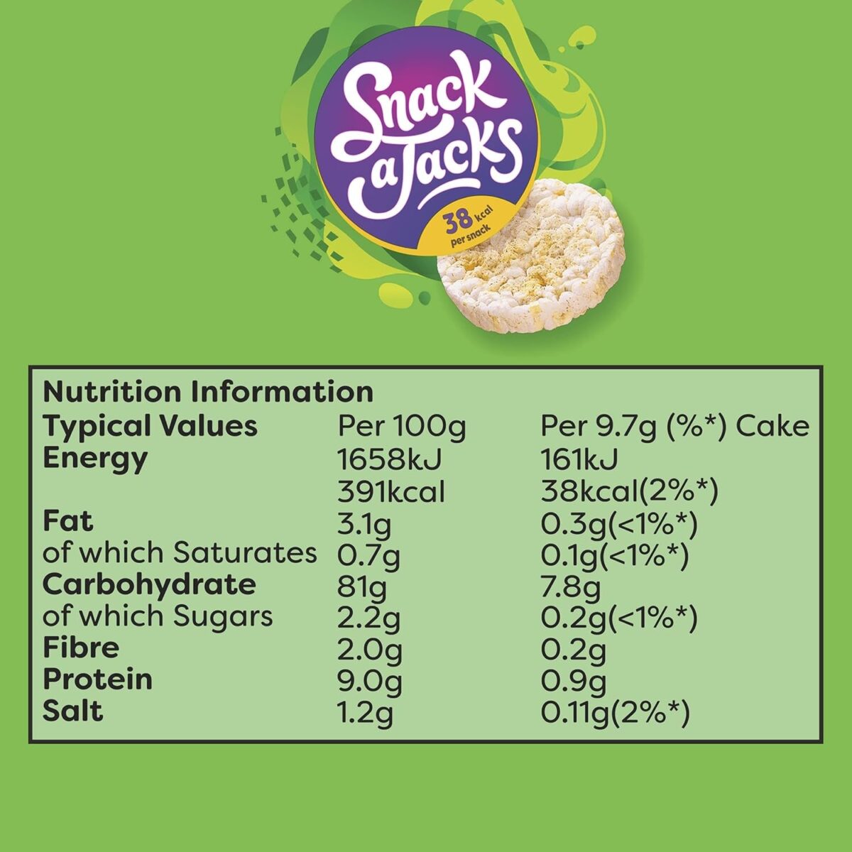 Snack-A-Jacks Sour Cream & Chive 117G