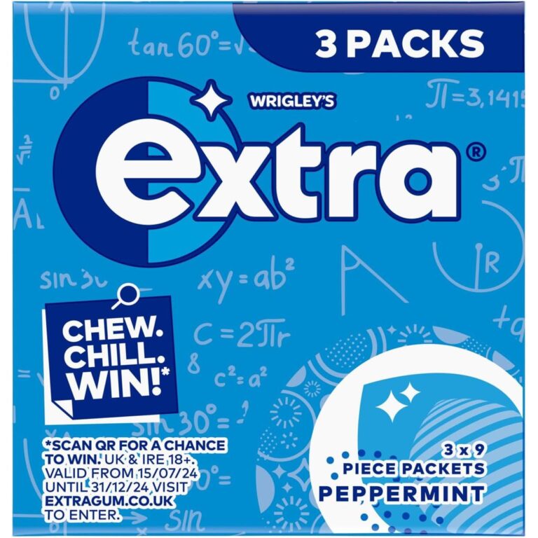 Extra Peppermint Sugar Free, 37.8G