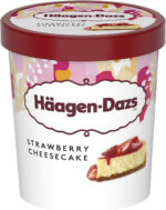 Häagen-Dazs Ice Cream, Strawberry Cheesecake, 460Ml (Frozen)