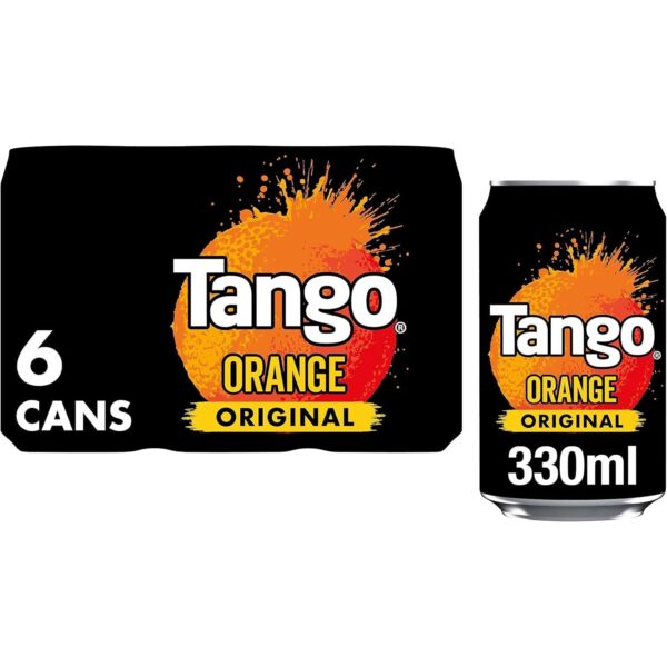 Tango Orange Cans, 6 X 330Ml