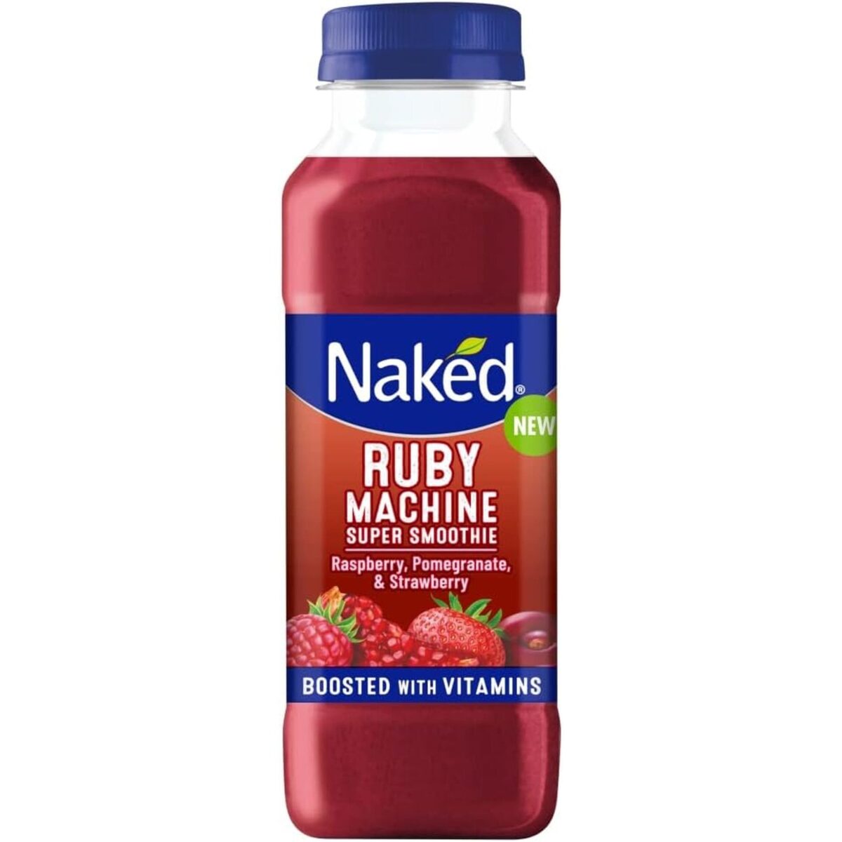 Naked Ruby Machine Super Smoothie Raspberry, Pomegranate, & Strawberry 300Ml