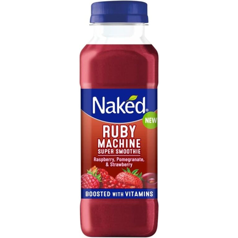 Naked Ruby Machine Super Smoothie Raspberry, Pomegranate, & Strawberry 300Ml