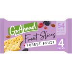 Go Ahead Forest Fruit Crispy Fruit Slice 4 Snack Bars, 174 G (Pack of 1)