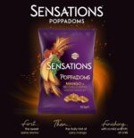 Sensations Poppadoms, Mango and Red Chilli Chutney, 82.5 G