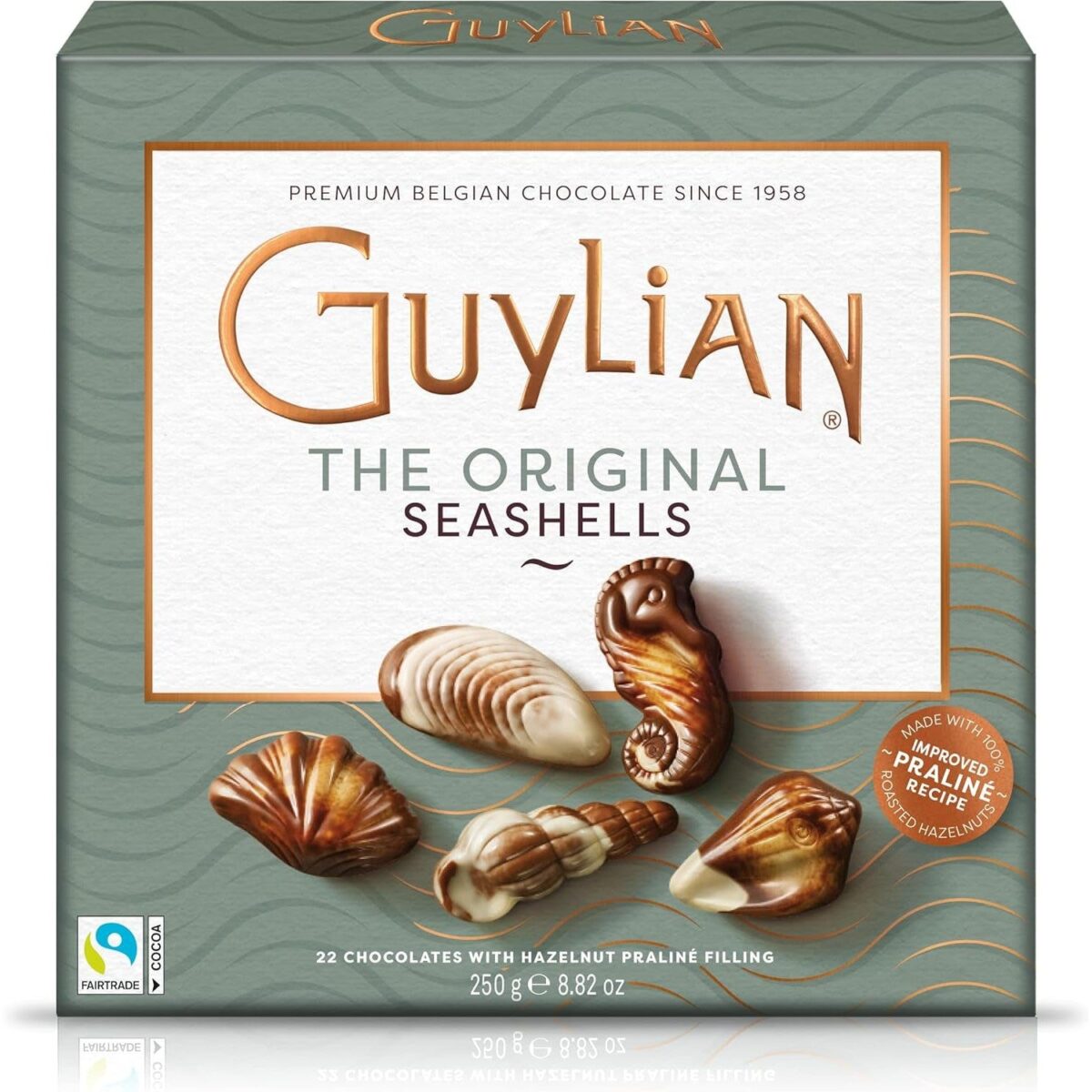 Guylian 22 Belgian Chocolates the Original, 250G
