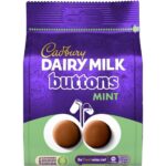 Cadbury Dairy Milk Giant Mint Chocolate Buttons, 110 G
