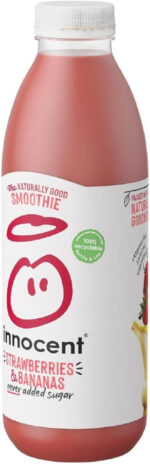 Innocent Strawberries & Bananas Smoothie 750Ml