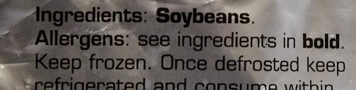 Yutaka Shelled Edamame Soyabeans, 500G (Frozen)