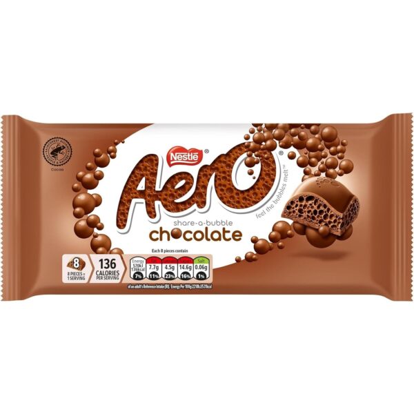Aero Giant Milk Chocolate Bar, 90G