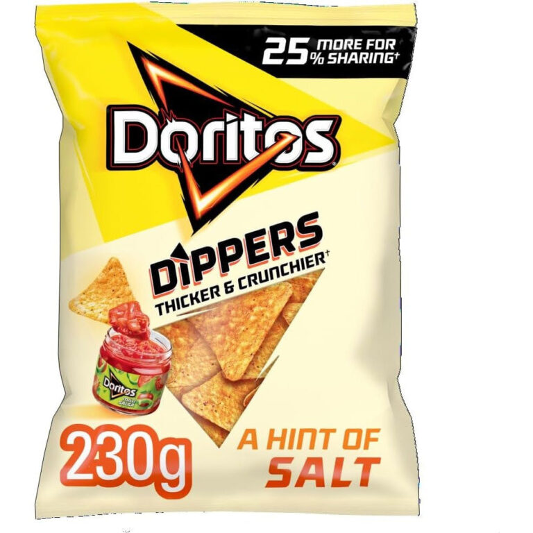 Doritos Dippers Hint of Salt, 230 G