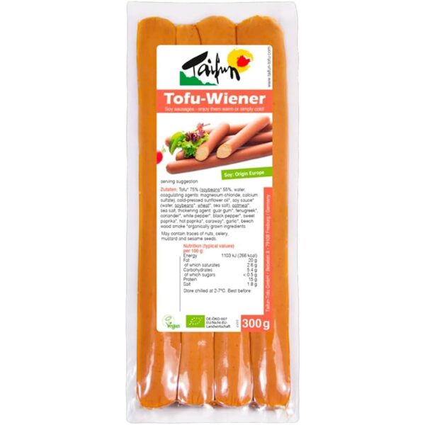 Taifun Organic Tofu Wieners, 300G