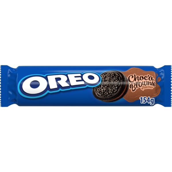 Oreo Brownie Batter Sandwich Biscuit, 154G