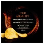 Sensations Roast Chicken and Thyme Thick Cut Premium Potato Crisps, Sharing Bag,150 G (Pack of 1)