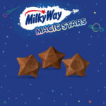 Milky Way Magic Stars Milk Chocolate Pouch, Movie Night Snacks & Chocolate Gifts, 100 G