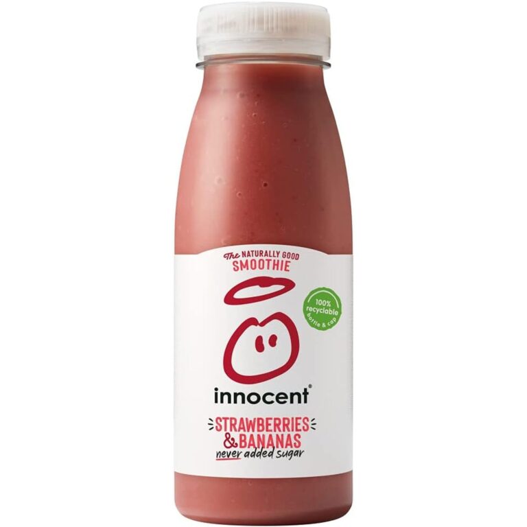 Innocent Strawberries & Bananas Smoothie, 250Ml