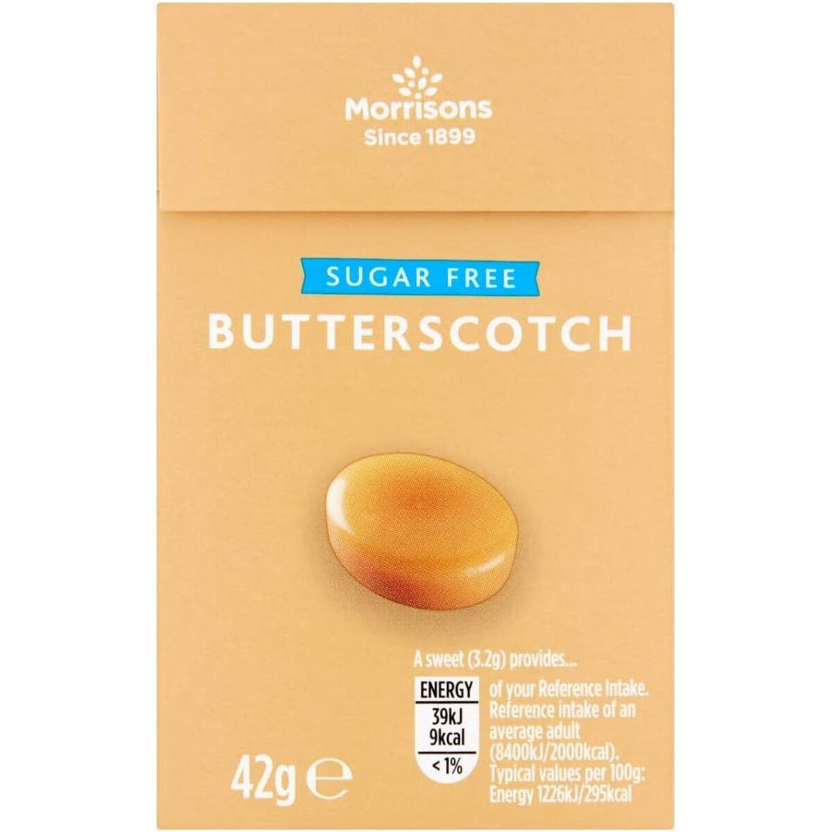 Own Label Sugar Free Butterscotch 42G