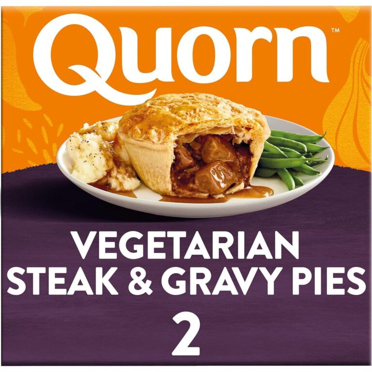 Quorn Meat Free Steak & Gravy Pies, 2 X 200G (Frozen)