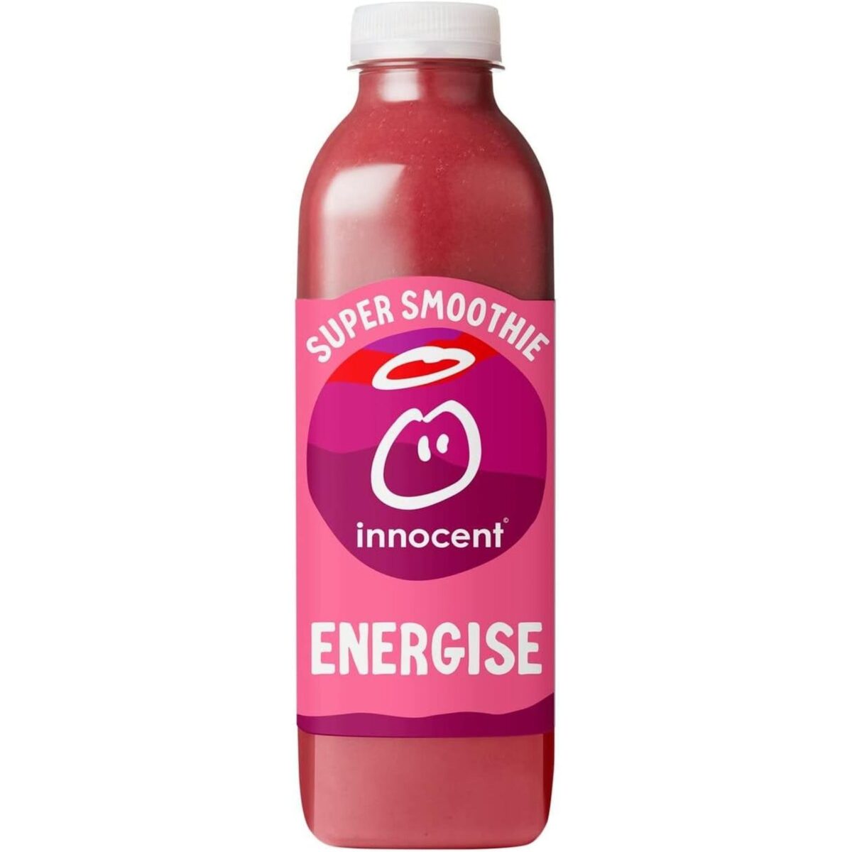 Innocent Energise Strawberry & Cherry Super Smoothie with Vitamins 750Ml