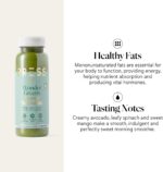 PRESS Healthfoods Wonder Greens Super Smoothie, Raw Cold Pressed Smoothie Containing Mango, Avocado, Banana, Spinach - 250Ml