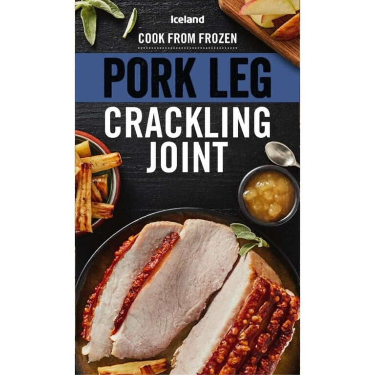 Iceland Pork Leg Crackling Joint 500G (Frozen)
