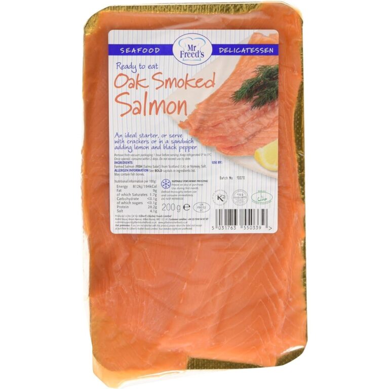 Mr Freeds Smoked Salmon (Kosher), 200G