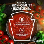 Heinz Tomato Ketchup 50% Less Sugar and Salt, 400Ml