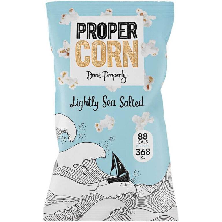 PROPERCORN Light Sea Salted Popcorn, 20 G